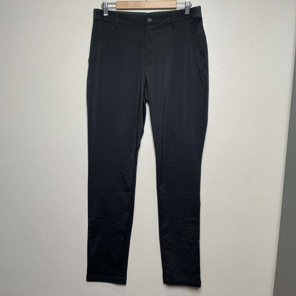 Columbia‎ Pants Men's 32x34 Gray Tech Trail II Active Fit Stretch Hiking Chino